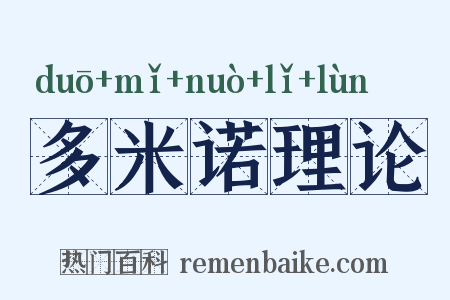 多米诺理论是什么意思的图片